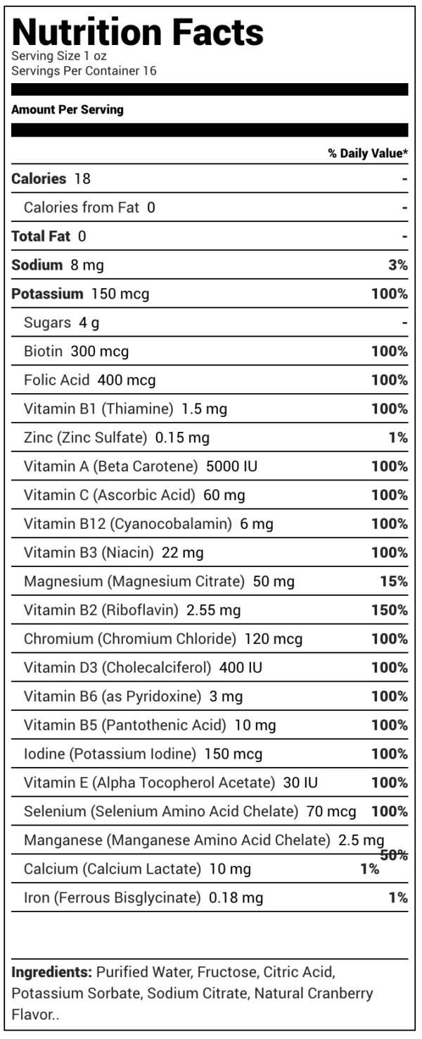 Liquid Multivitamin & Mineral - Image 2