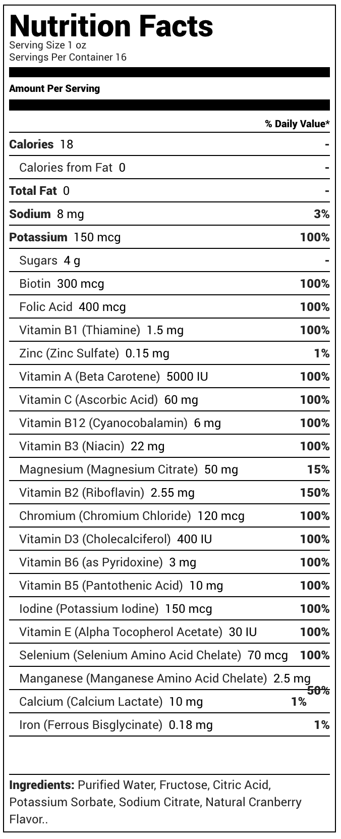 Liquid Multivitamin & Mineral