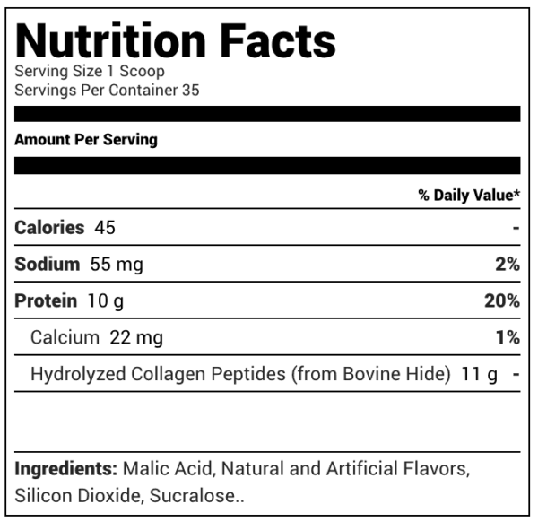 Collagen Peptide Powder - Image 2