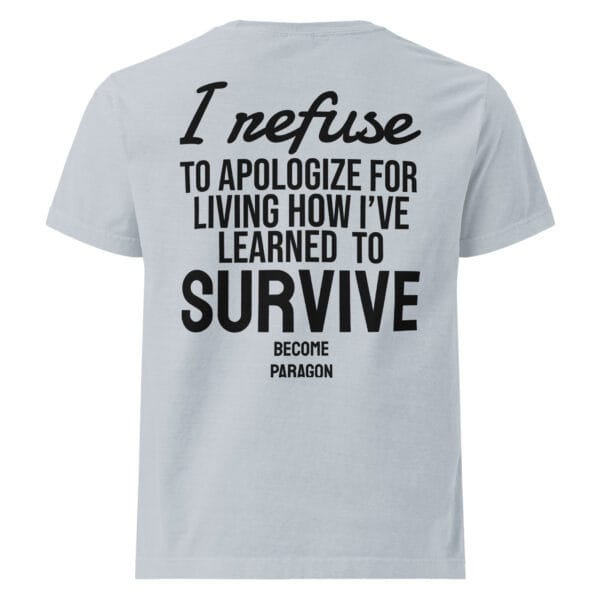 I Refuse Oversized Tee - Image 10